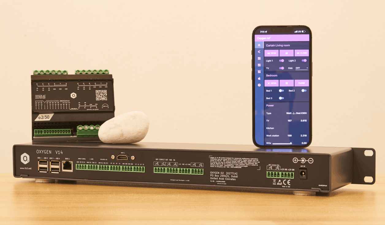 Oxygen O2 IoT server